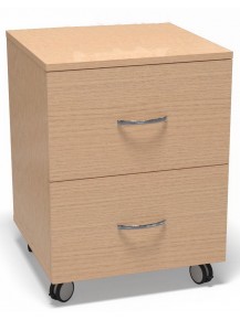 Тумба мобильная 2 ящика ТВ2я- 450И