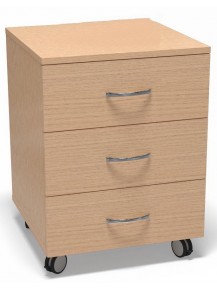 Тумба мобильная с 3 ящиками ТВ3я- 450И